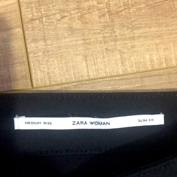 Zara jet black skinny jeans size small - Picture 5 of 10